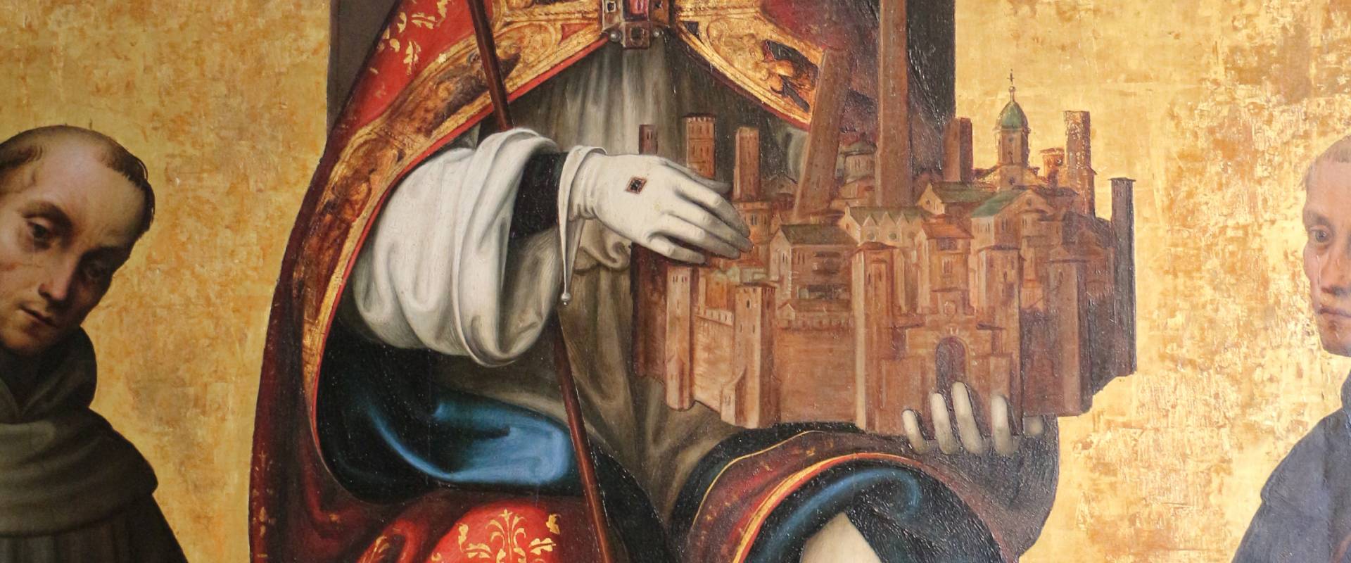Lorenzo costa, san petronio tra i ss. francesco e domenico, 1502, 04 foto di Sailko